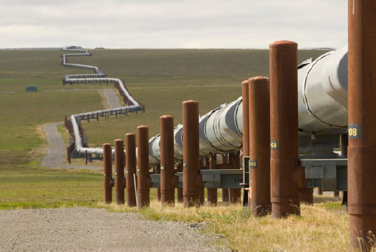 Trans-Alaska oil pipeline